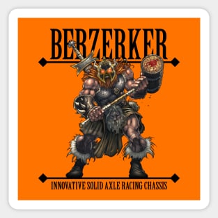 Berzerker Racing Chassis Sticker